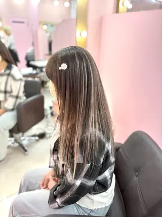 ロング カラー アイドル級girly 🎀Ramu🎀のヘアスタイル