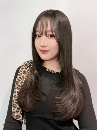 ロング 🌷ハナ🌷/ 韓国ヘア/モテ髪🎀のヘアスタイル