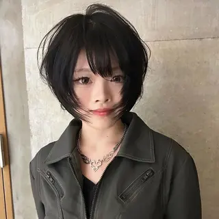 ショート ユメナ ̖́-のヘアスタイル