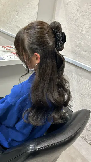 ロング tokute 中野真咲🐺のヘアスタイル