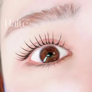 マツエク・マツパ Halte eyelashのマツエク・マツパデザイン