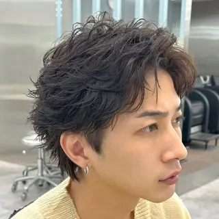 パーマ メンズ 仙台メンズパーマ/ fifth/丸山佳叶のヘアスタイル