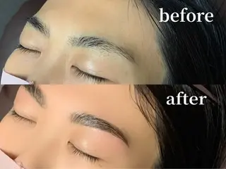 アイブロウ mimi.🎀 kira🎀谷四のマツエク・マツパデザイン