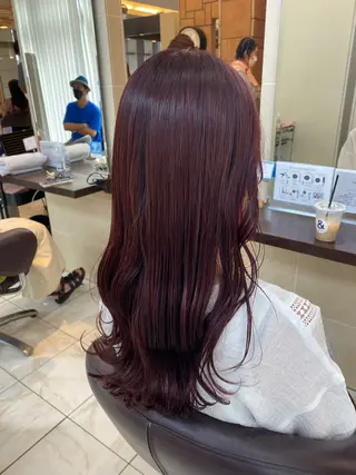 ロング ⭐️透明感カラー/ パーマ⭐️宮野翔のヘアスタイル