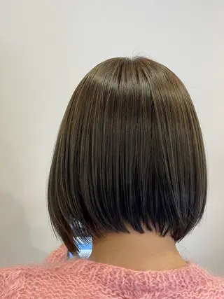 ミディアム カラー 年間2000名以上 担当🔶三浦翔/長町のヘアスタイル