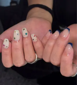 ネイル nail salon supe_所属・supe_ 八幡🐺*❅·̩͙のネイルデザイン
