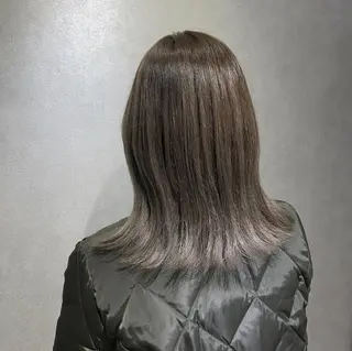 ミディアム 長谷川 華奈子のヘアスタイル