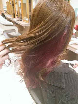 ミディアム Ash 店長　山下達也のヘアスタイル