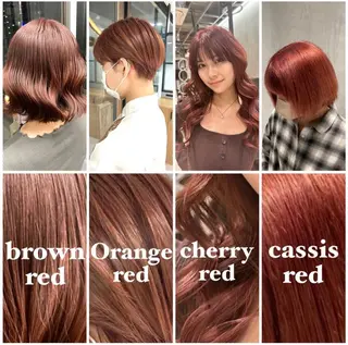 カラー 似合わせ小顔ショート /akane🐰♥️のヘアスタイル