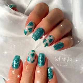 ミディアム ネイル 下妻市ﾈｲﾙｻﾛﾝ M_styleのネイルデザイン