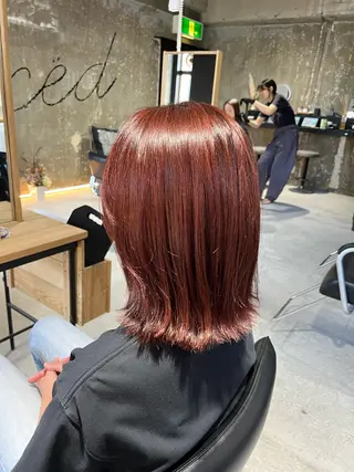カラー 久永 菫のヘアスタイル