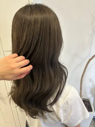 ロング CHAINON×FeM#所属・名駅/sHiHo/透 明感カラー✨🎀/のヘアスタイル