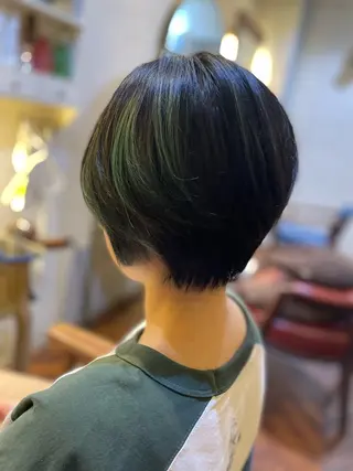 ショート ナチュラル🧡可愛い MINAMIのヘアスタイル
