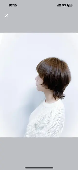 ミディアム カラー IT by ALBUMあいりのヘアスタイル