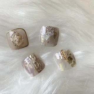 ネイル Ray. /綺麗目ニュアンスのネイルデザイン