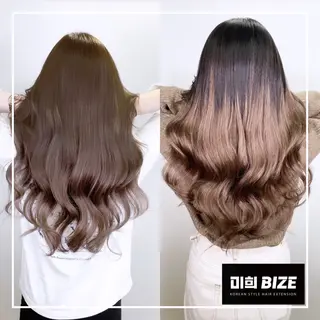 ロング カラー 💎馴染むエクステ ×カラーTOMO💎のヘアスタイル