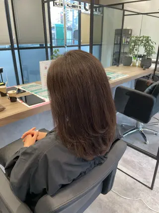 セミロング Nail &Beauty by UNO伊勢原所属・COCO .のヘアスタイル