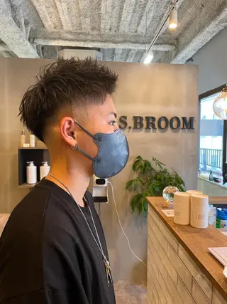 ショート メンズ Men's hair salon First 中百舌鳥店所属・First なかもず 店 YUKIのヘアスタイル