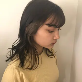 ミディアム カラー レイヤー/お顔まわり 暖色カラー🍑Amiのその他イメージ