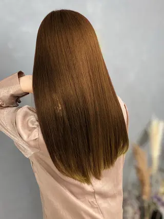 ロング カラー パーマ flamme bleue所属・下小鶴 優治のヘアスタイル