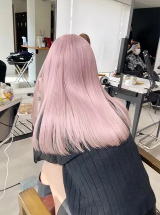 ロング 艶髪カラー✨ misaki .のヘアスタイル