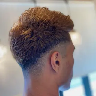 ショート カラー メンズ 韓国風cut/ 縮毛矯正/正岡幹康のヘアスタイル