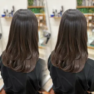 ロング Kurumi 🩰暖色カラーのヘアスタイル