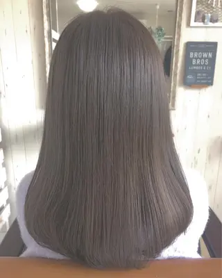 ロング カラー CANAAN-private salon-所属・正道 佳奈のマツエク・マツパデザイン