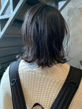 ミディアム カラー 鎌田卓也/髪質改善 /透明感カラーのヘアスタイル