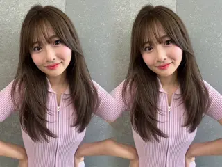 セミロング 髪質改善💎本郷 壮一郎のヘアスタイル