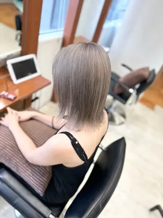 ミディアム カラー ヘアアレンジ MONIQA所属・🐲RYUKI メンズブリーチのヘアスタイル