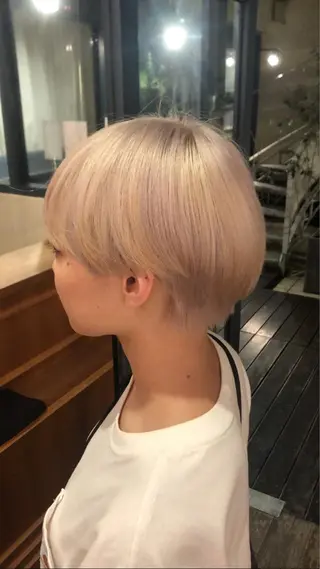 ショート カラー MAKE'S所属・石坂 暢大のヘアスタイル