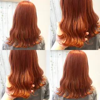 カラー 東梅田エリアカラー ヘアセットNo. 1のヘアスタイル