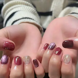 ネイル Protea きぬがわ らむのネイルデザイン