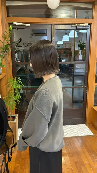 ショート honoka/bob /縮毛矯正/髪質改善のヘアスタイル