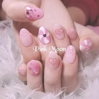 ネイル PinkMoon Nozomiのネイルデザイン