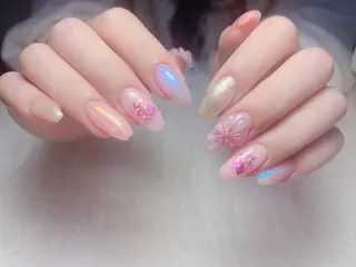 ネイル MiKi Nai池袋 長さだし得意のネイルデザイン