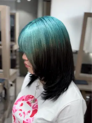 ミディアム ルーツカラー/ デザインカラー/井川のヘアスタイル