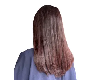 ミディアム カラー 透明感カラー/牧内 楓/インナーカラーのヘアスタイル