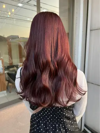 ロング カラー 白髪ぼかし￤中央林間 ￤柳川拓哉のヘアスタイル