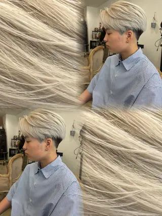 カラー メンズ 川畑悠真 /メンズ縮毛矯正特化のヘアスタイル