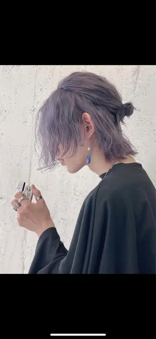 カラー メンズ CINQ ドリームプラザ店所属・竹内 仁のヘアスタイル