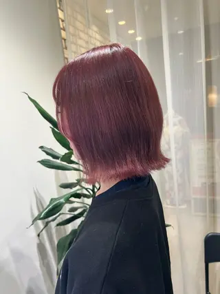ミディアム カラー 中井 湖羽のヘアスタイル