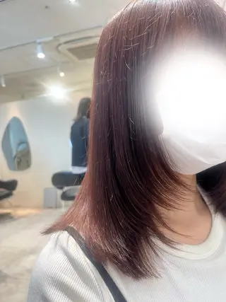 ミディアム 🫧美髪縮毛矯正🫧 横山 遥のヘアスタイル