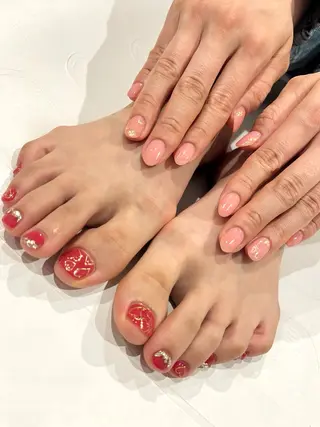 ネイル デ・アイム赤城所属・ナリス化粧品🌹 saoriのネイルデザイン