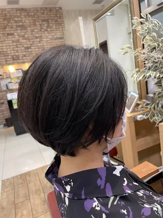 ショート 💫カットパーマ💫 伊原虎太郎のヘアスタイル