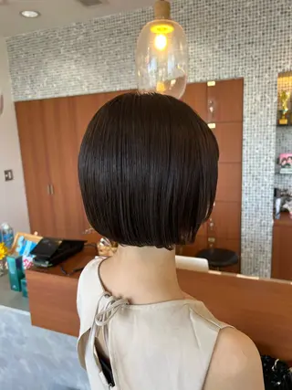 ショート トップスタイリスト 林すずかのヘアスタイル