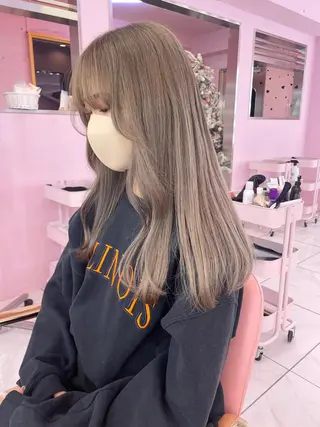 ロング カラー 心斎橋/ブリーチ minamiのヘアスタイル