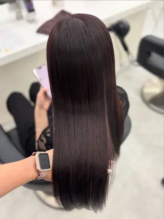 カラー かわいい艶髪🤍 れいな🤍のヘアスタイル