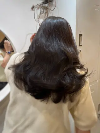 ロング カラー 下石怜子/レイヤー/ 透明感カラーのヘアスタイル